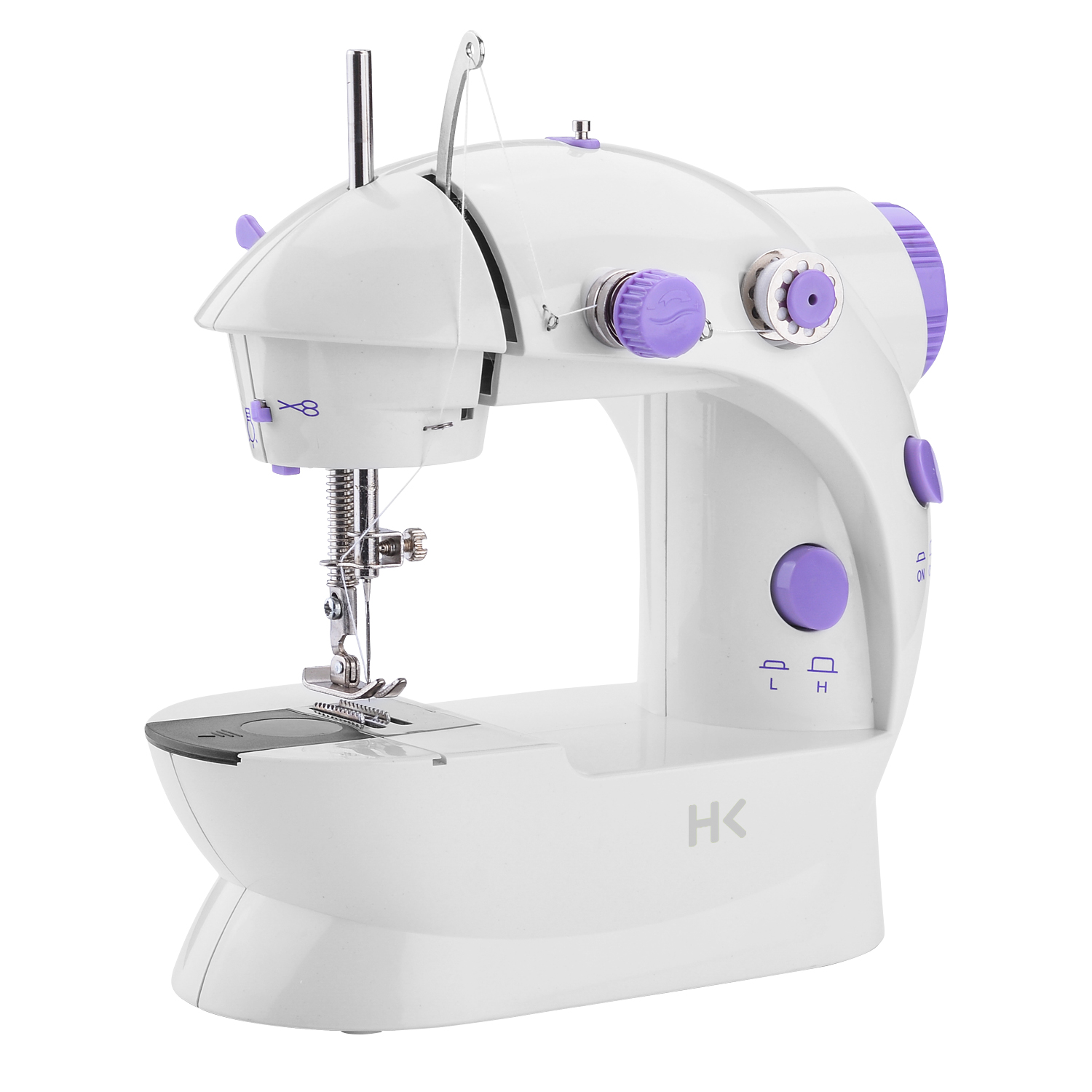 Mini Sewing Machine Sew 2 Speed Portable Desktop Foot Pedal Handheld Household eBay