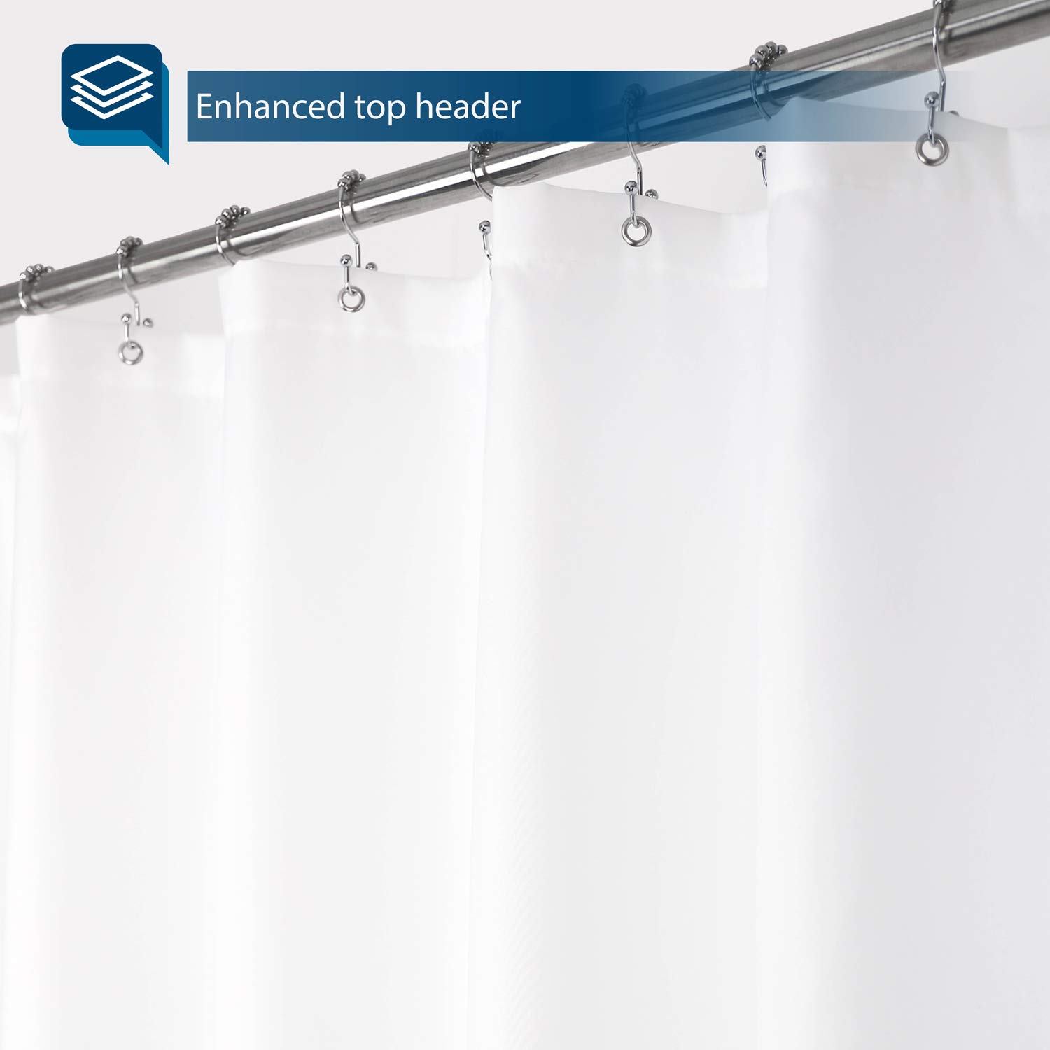  AGPtek 12 PCS Seashell Shower Curtain Hooks for Home and  Bathroom (Light Brown) : Home & Kitchen