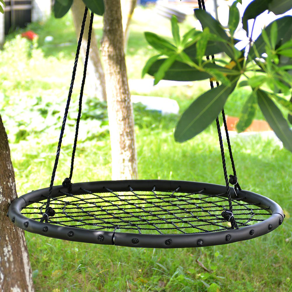 Children's Saucer Swing Outdoor Playground Platform Tree Swing Nylon