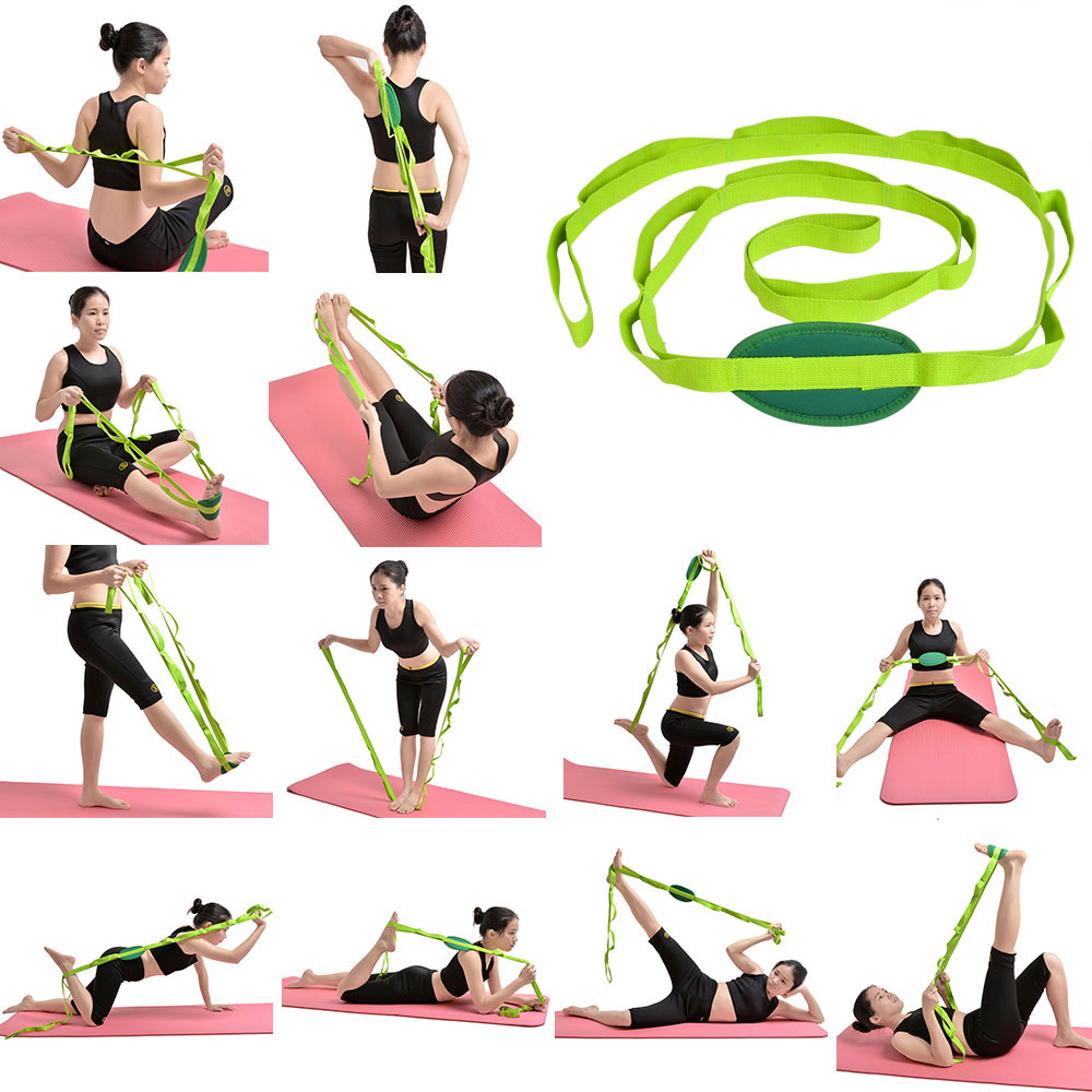 Multi-Grip Stretch Belt Strap Yoga 