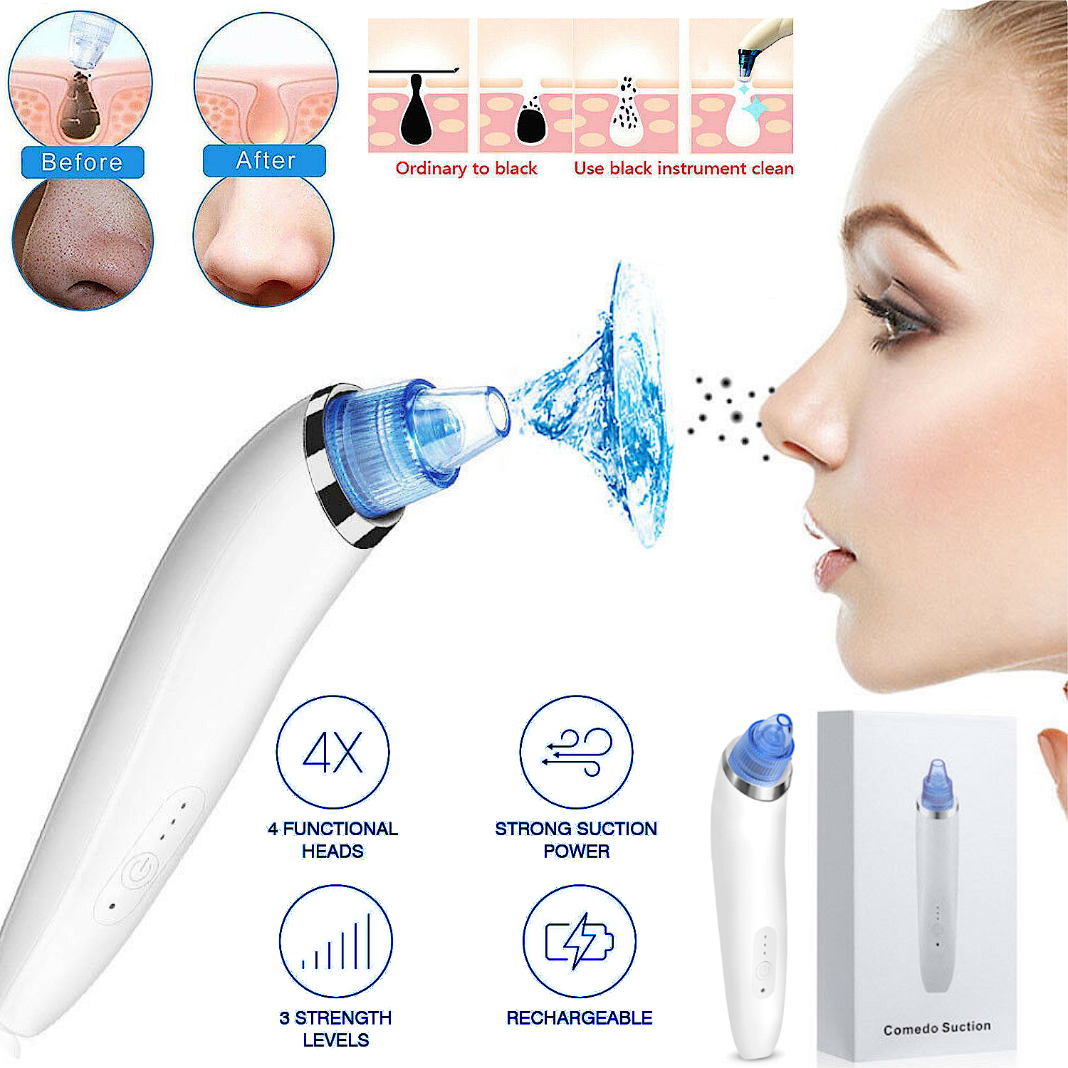 face cleanser suction