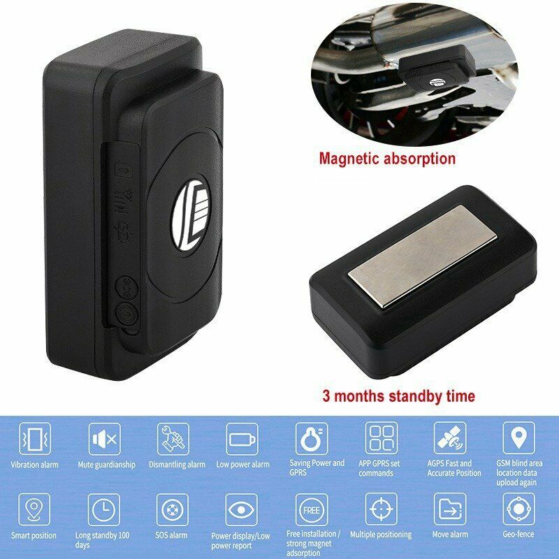Hidden Magnetic GPS Vehicle Tracker GSM/GPRS Real Time Car Truck ...