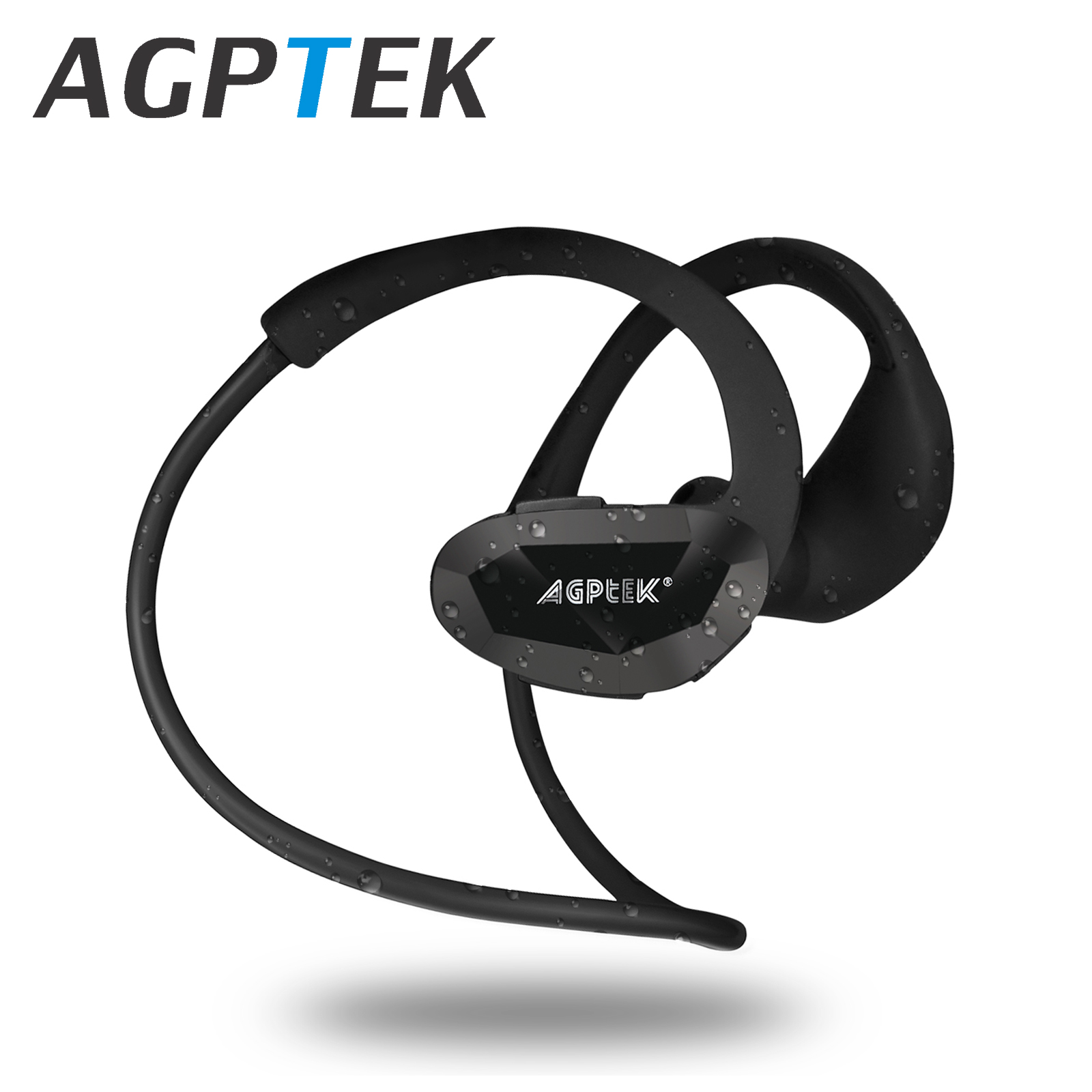 agptek waterproof headphones