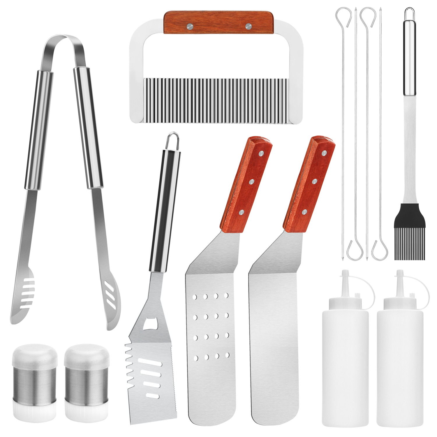 flat top grill spatula set