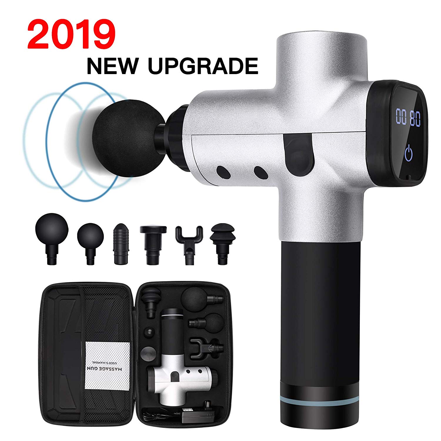 Maypott Percussive Vibration Therapy Massage Gun Athlete Sports Muscle